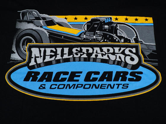 Neil & Parks Racing T-Shirt - Rear View