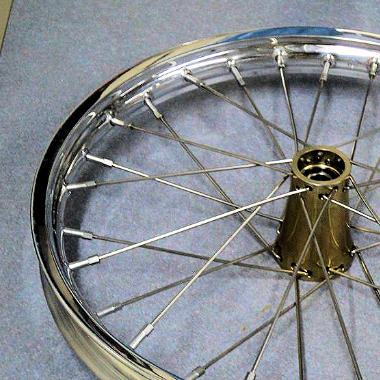 Dragster Wire Wheels & Tires
